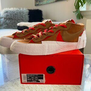 Nike Blazer Low SACAI British Tan - Size 14 (Brand New)